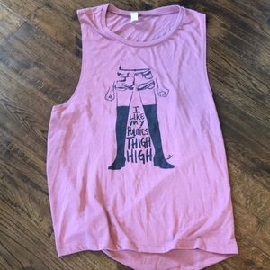 😻bundle 5 for $30😻 ‘thigh-high politics’ tank